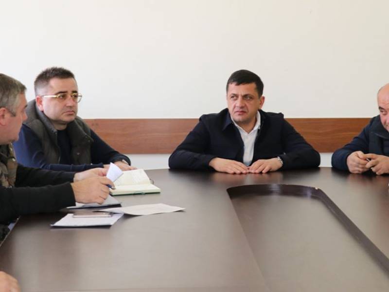 სამხარეო ადმინისტრაციაში სამუშაო შეხვედრა გაიმართა